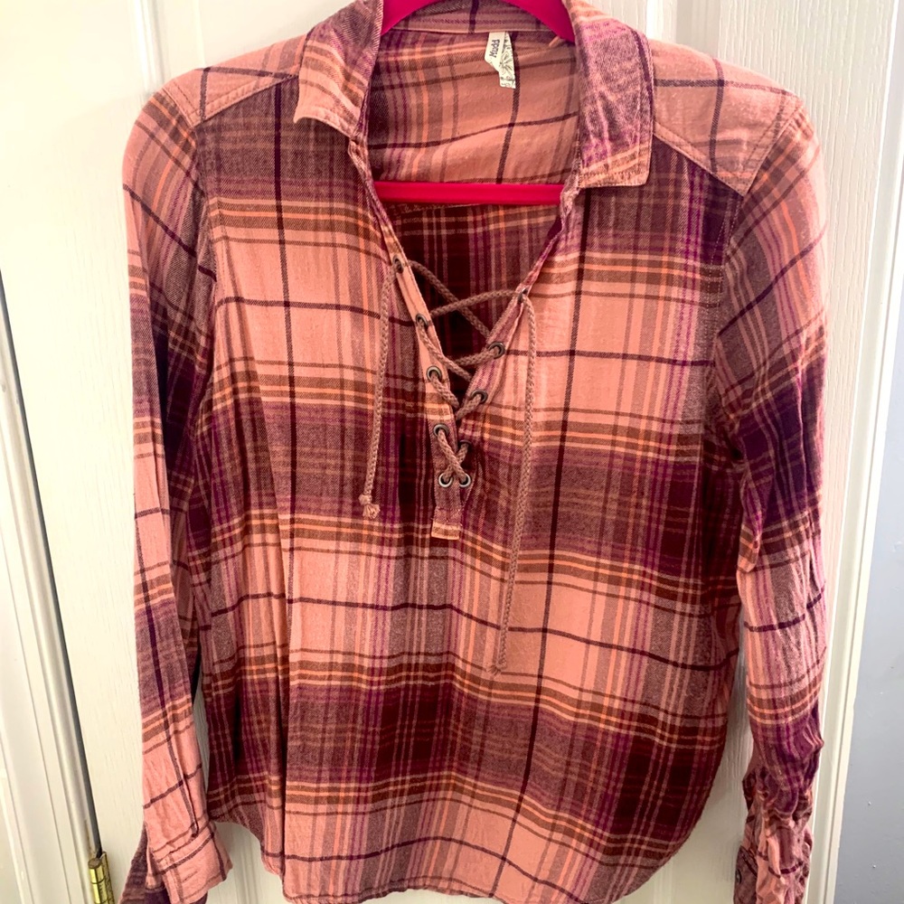 Mudd flannel top